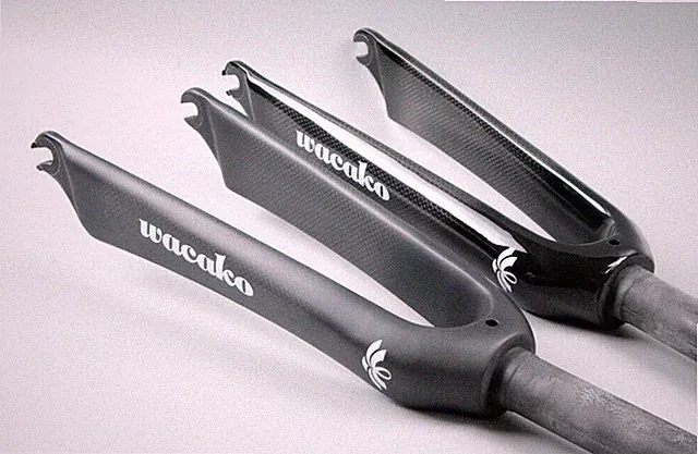 1-1/8" Carbon Fiber Fork 18/20/22" Rigid Folding BMX Bicycle Fork C Brake QR