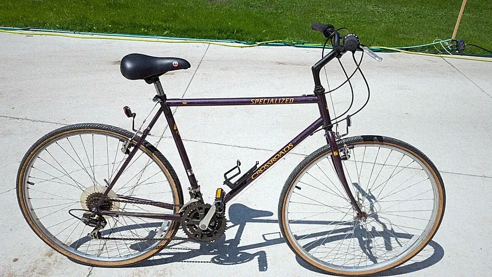 1990s Specialized Crossroads Hybrid MTB Bike Large 22" Hardtail Rigid Chromoly
