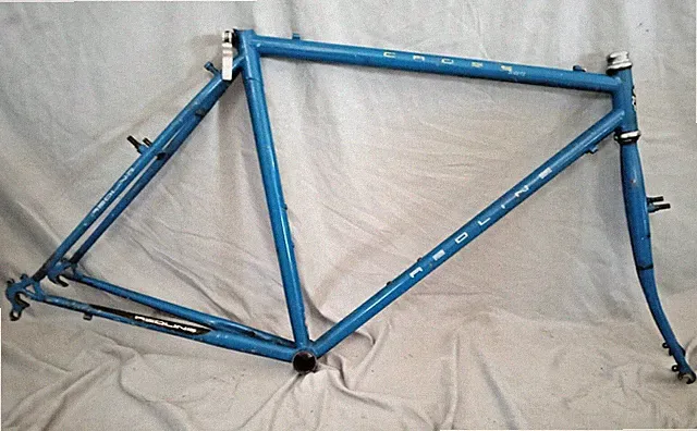 1991 Redline Crosstown City Hybrid Bike Frame Set 53cm Small Steel Fast Shipping