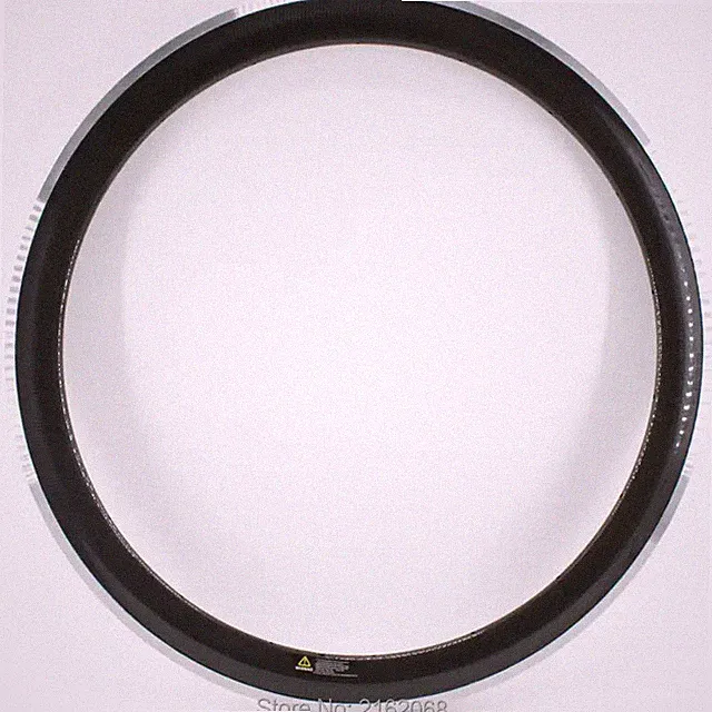 1Pcs 700C Road Bicycle Carbon Fibre Rims 50mm Depth 22mm Width Clincher
