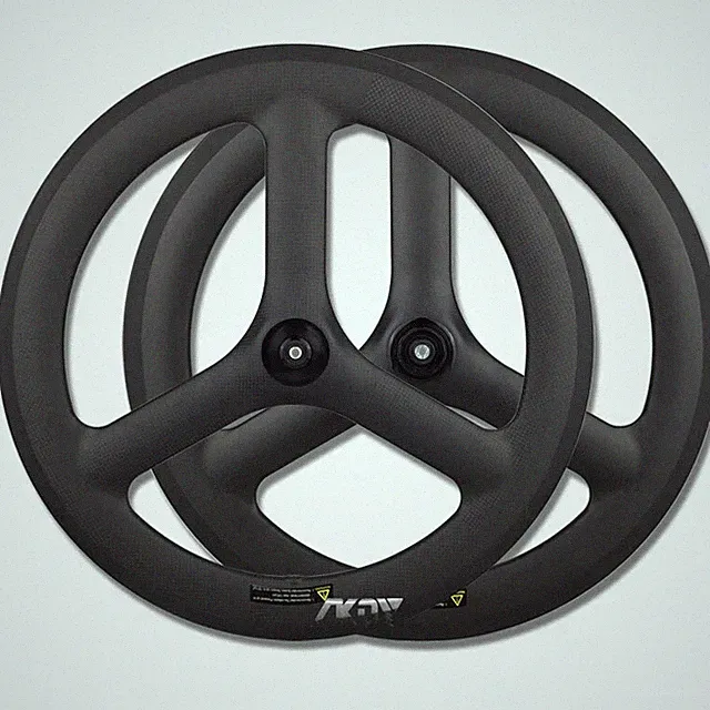 20/22 Inch 451 Carbon Fiber Mini Bicycle Wheels V Brake 48mm Deep Wheelset