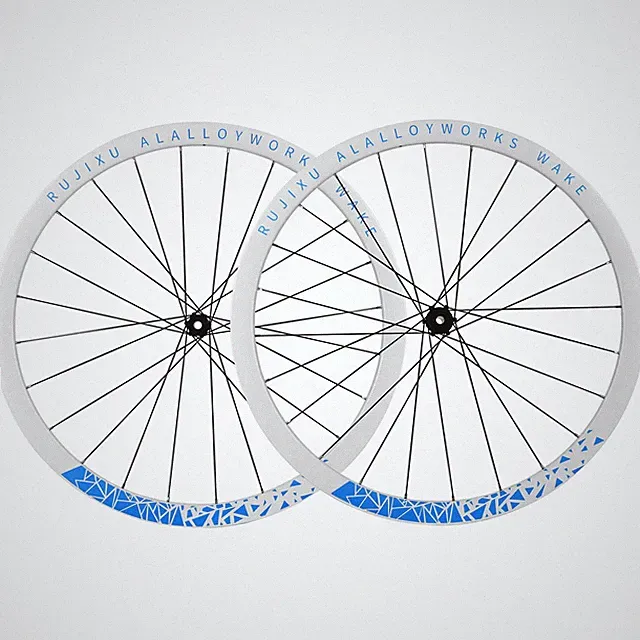 700C Road Bicycle Disc Brake Wheelset Ratchet 36T 6 Pawls Deep 35mm Width 22mm