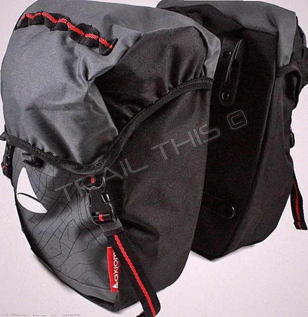 Axiom Seymour Oceanweave 22+ Bike Panniers Commuter Bags Saddlebags NO PACKAGING