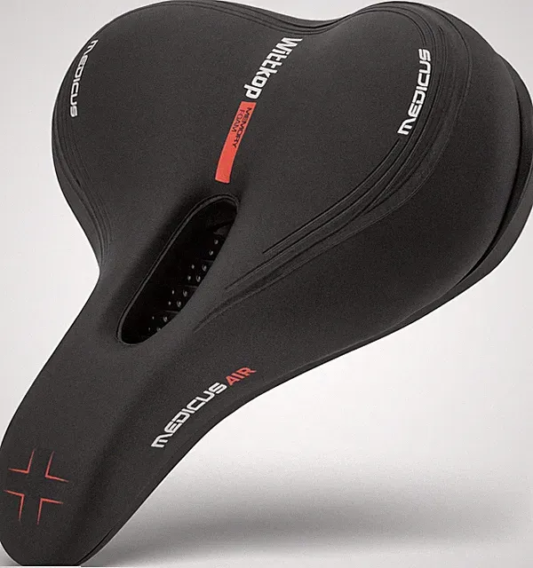 Bike Seat, Waterproof Bicycle Saddle for Comfort, Mountain & Road Biking, Wid...