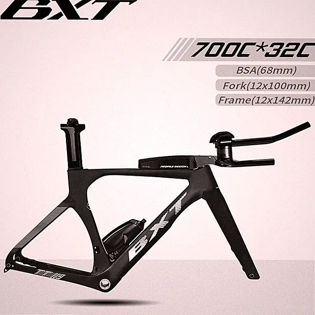 Carbon Frame Triathlon Time Bike Carbon Trial Time Disc Brake Bicycle Frameset