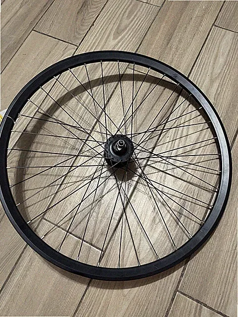 CDHPOWER 22 inch Bike Front Wheel,Heavy Duty Double Layer Alum 22 Spoke Bike Rim