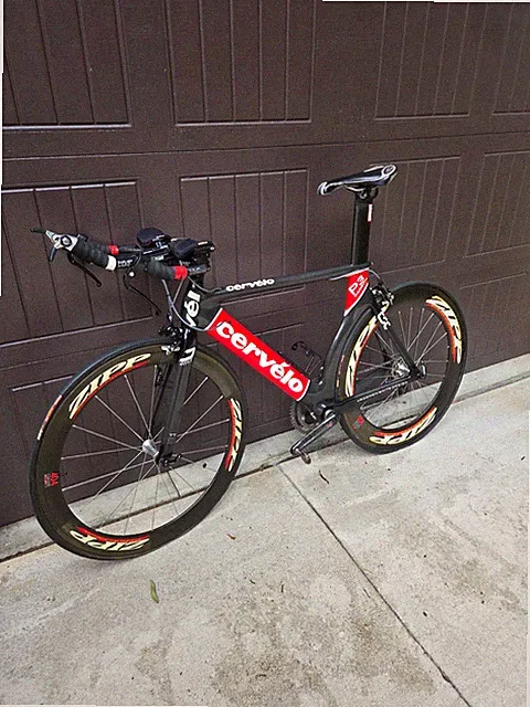 Cervelo P3 Carbon Fiber Time Trial Triathlon Race Bike