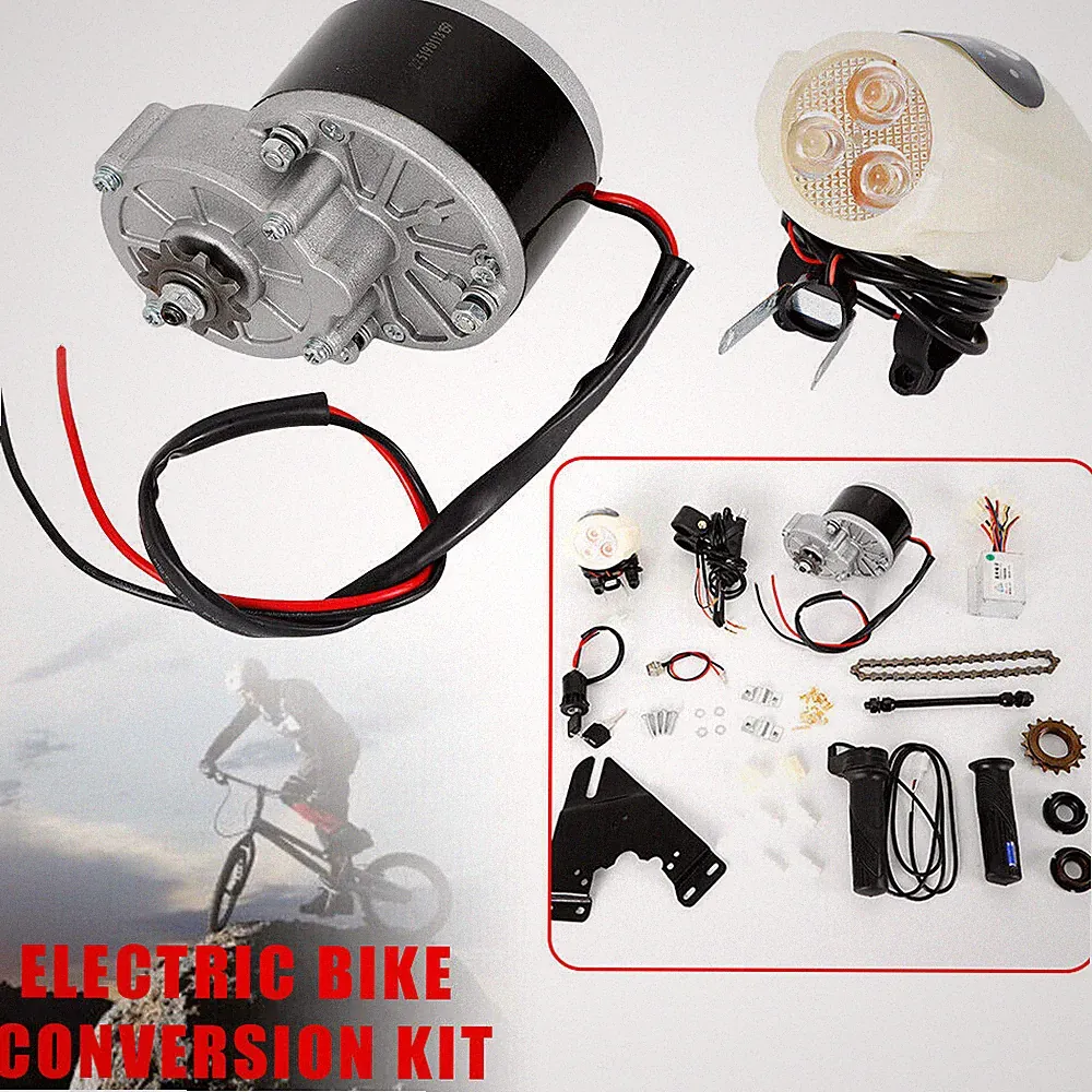 ELECTRIC BICYCLE MOTOR KIT E-BIKE CONVERSION KIT SIMPLE DIY EBIKE 22"-29" SALE!!