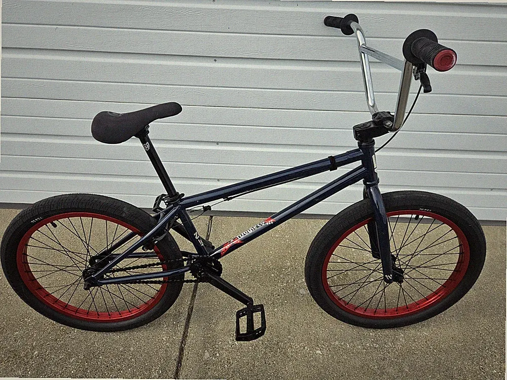 FIT SERIES 22" BMX BICYCLE NAVY BLUE