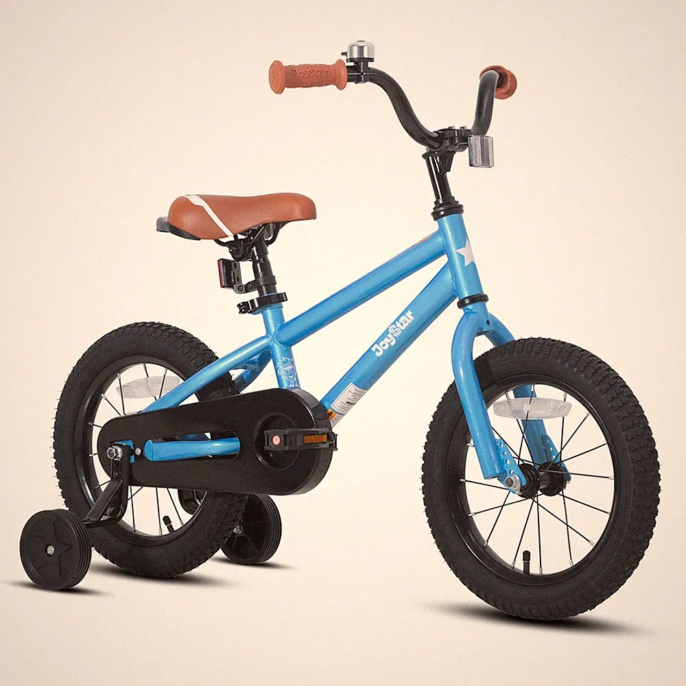JOYSTAR 12-16 Inch Kids Bike with Training Wheels Ages 2-7 Years Old BMX Style