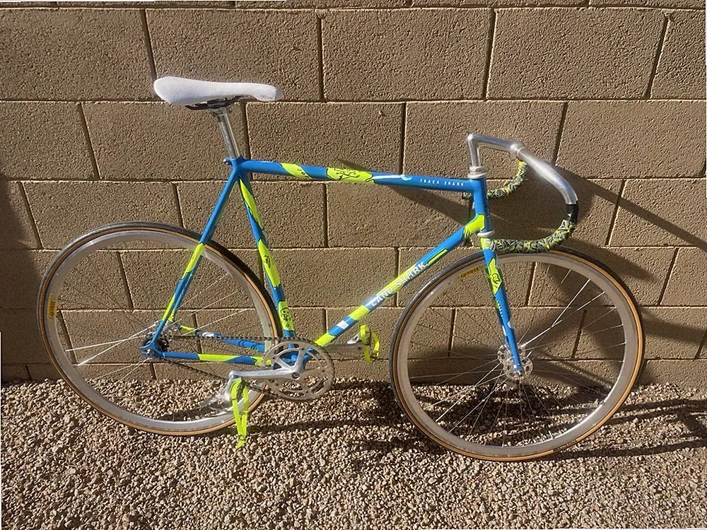 Land Shark Track Shark Bicycle Bike Pista Fixed Gear Suntour Flite 57cm Cinelli