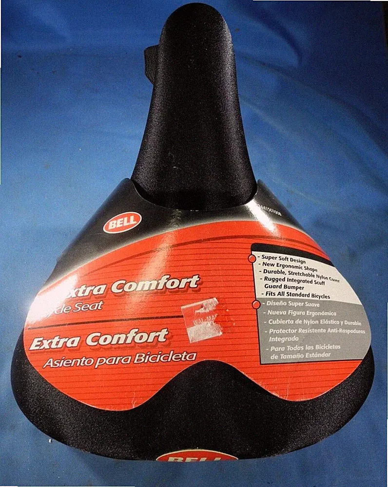 (NEW) Bell EXTRA Comfort Bike Bicycle Seat, Super Soft Design, Ergonomic