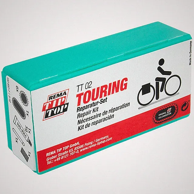 Rema TT 02 Touring Patch Kit #22 Large Bicycle Inner Tube / Flat Tire Repair