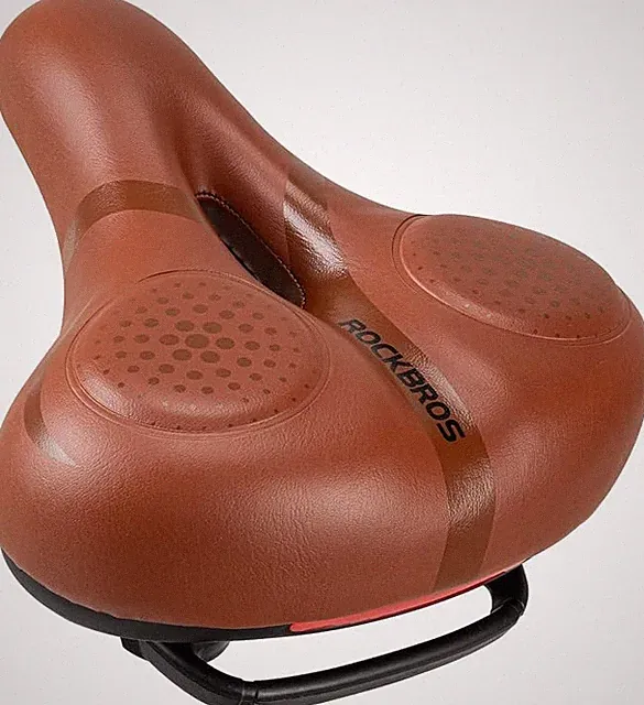 ROCKBROS Comfort Gel Bike Seat Breathable Waterproof Saddle Mountain/Fat Bikes