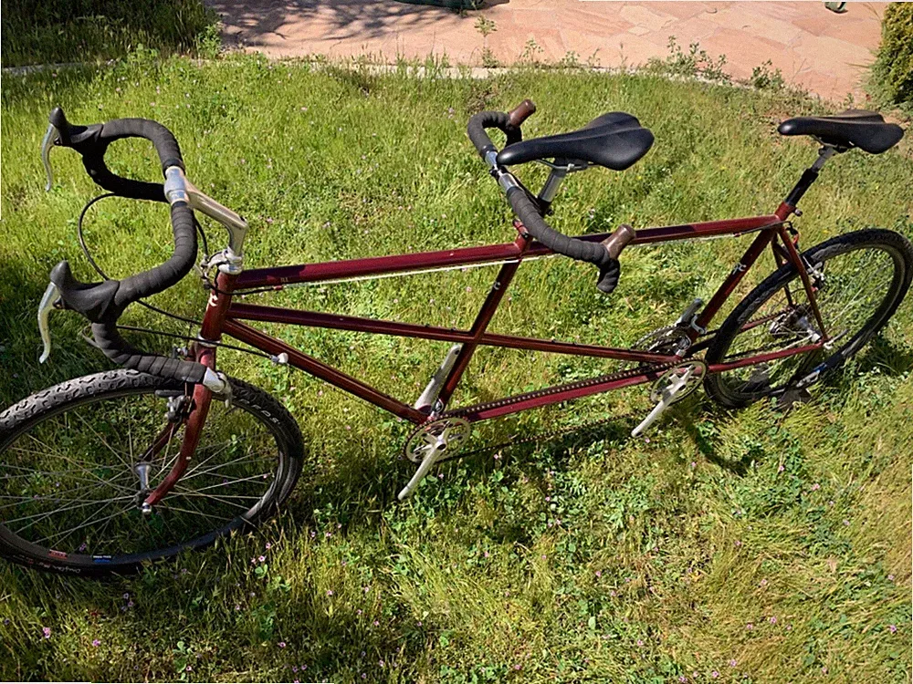 Santana Tandem early 80's made in USA -CroMoly - 22x20" Shimano Deore XT 21 Spd