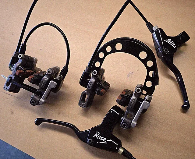 Vintage Magura Evolution Race Line Hydraulic Rim Mountain Bike Brakeset,NICE!