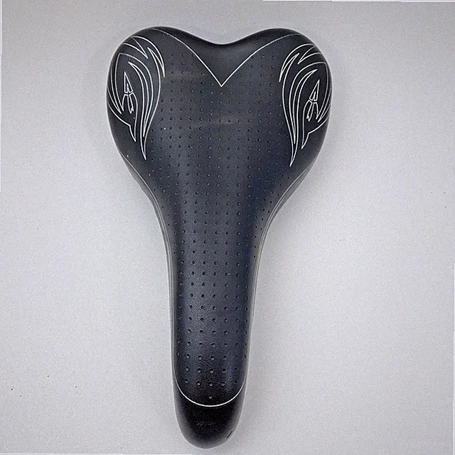 Vintage Velo Seat Saddle MTB Road Race Bicycle Tandem Black B05