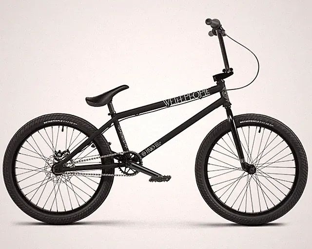 We The People Havoc 22" BMX Bike (22.25" Toptube) (Black) [100002541-25]